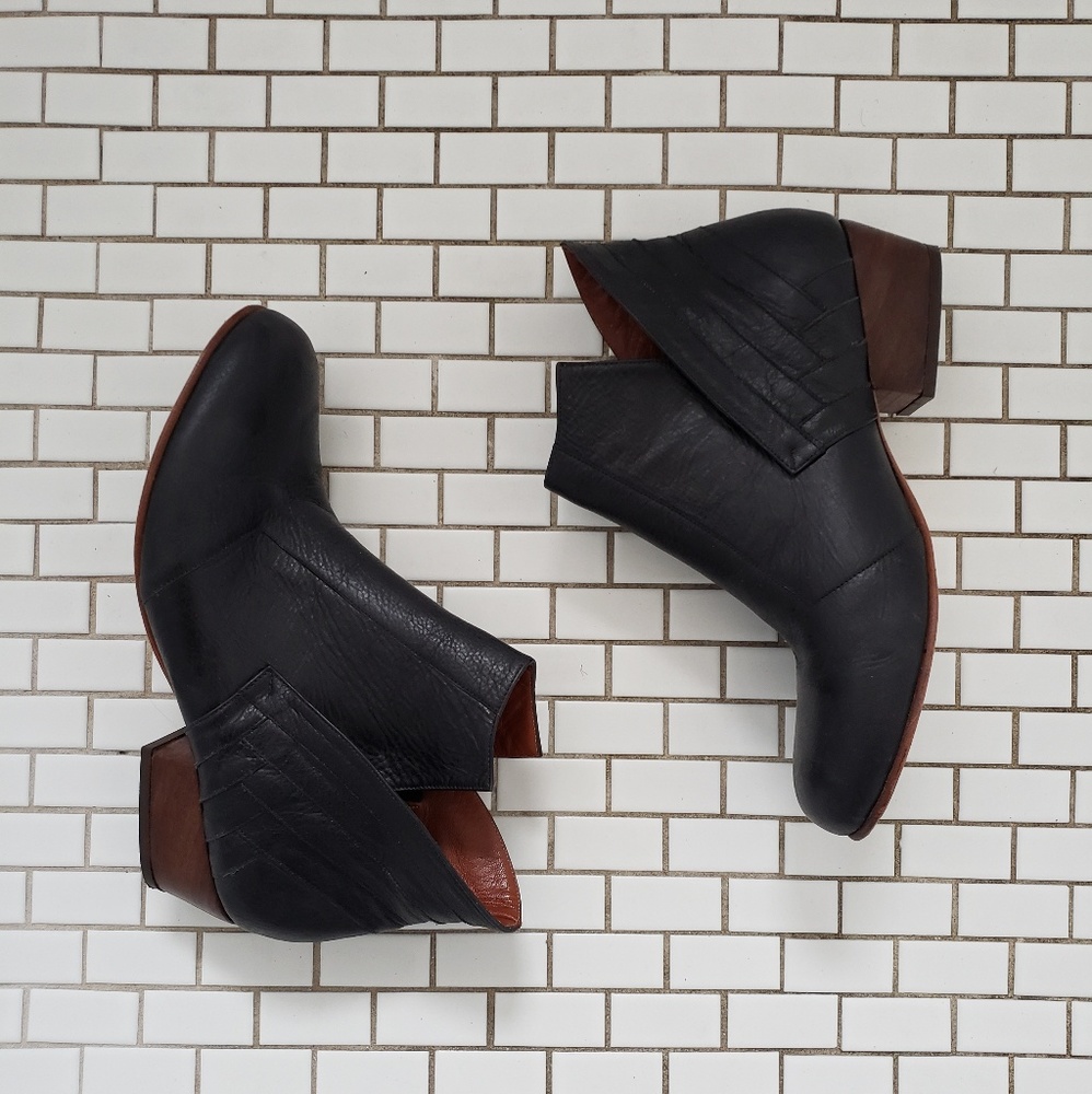 Anthropologie Black Boots